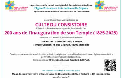 200 ans du protestantisme marseillais