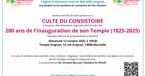 CULTE du CONSISTOIRE